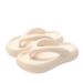Summer Platform Sandals For Women Instagram Worthy Stylish Simple Walking On Clouds Height Enhancing Outdoor Beach Wear Flip Flops_vogvips.com