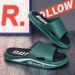 Summer Thick Sole Wearing Home Men, Indoor And Outdoor Couples, Non Slip Bathroom Cool Slippers, Shit Feeling, One Word_vogvips.com