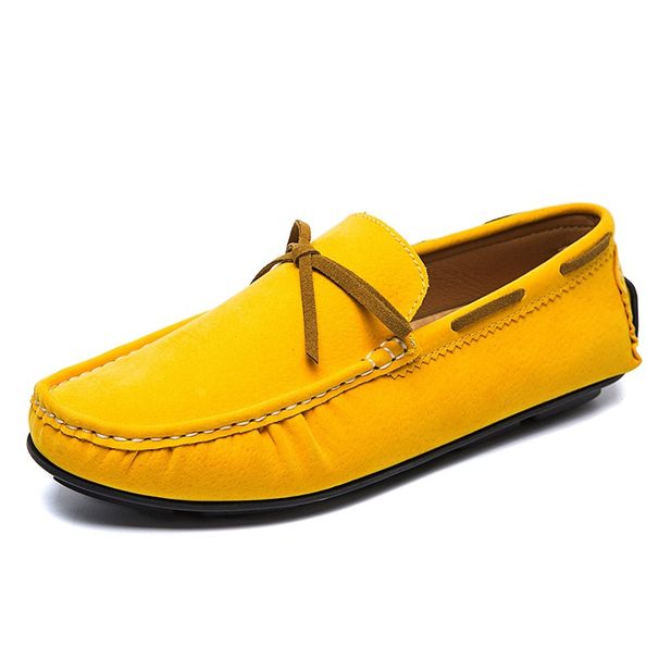 Multicolor Large Size Loafers For Men, Cross-Border Style, Lightweight Driving Casual Slip-On Shoes, Summer Breathable_vogvips.com