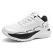Summer fashion sports shoes with thick soles lightweight breathable flying woven running shoes for men and teenagers_vogvips.com