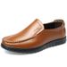 ct Suitable For All Seasons Douyin Youpin 2025 New Top Layer Cowhide Men's Versatile Breathable Casual Leather Driving Shoes 8823_vogvips.com