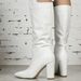 666-11 Women's Long Boots Pointed Toes, Thick High Heels, With A Comfortable, Warm, And Elegant Zipper At The Back_vogvips.com