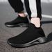 Popular Sprin And Summer New Slip-on Casual Shoes Couples, Sporty Lazy Mesh Breathable Shoes, Available For_vogvips.com