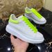 High Version New White Unisex Color Block Cowhide Versatile Thick Soled Height Increasing All Black Sneakers_vogvips.com