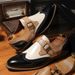 Voyage Spring And Summer Business Formal Casual Brogue Carved Leather Large Size 48 Fashion Versatile Men's Shoes_vogvips.com