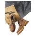 European Warm Series Martin 2025 Spring And Autumn New Thick-Soled Men's Chunky British Style Short Mid-Top Yellow Boots 8122-R_vogvips.com