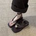 Unique Roman-style Women's Summer Fashion With Thick Soles, Metal Decorations, And A High-end Feel, Flat Thong Sandals_vogvips.com