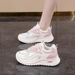 White Sneakers For Female Students Korean Style Board 2025 Spring And Autumn New Ultra-light Running Sports Shoes Q103-1_vogvips.com