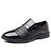 Men's Glossy Leather Shoes 2026 Cross Border Casual Business Formal plus Size Versatile Mirrored Shoes_vogvips.com
