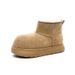 Snow Boots Women's Big Head Cute Snow Boots Casual Velvet Thickened Cold-proof Bread Boots_vogvips.com