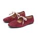Women's Flat Shoes Ballet Shoes Comfortable Square Head Flats_vogvips.com