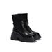 Petite High Slimming British Style 2025 Autumn New Thick Sole Height Increasing Martin Short Chunky Heel Ankle Boots For_vogvips.com