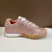 Okimoz Casual Running Sneaker Designer Shoes Pink Metallic Suede Retro Sneakers For Women Big Size_vogvips.com