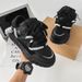 Men's Chunky Sole Sneakers – Low-Top Platform Shoes, Breathable PU Upper, Lightweight EVA Cushion, Streetwear Fashion For Casual Wear_vogvips.com
