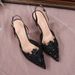 Summer Sandals 2025 White Wedding For Women Lace Fashion High Heels Pearl Women's Shoes_vogvips.com
