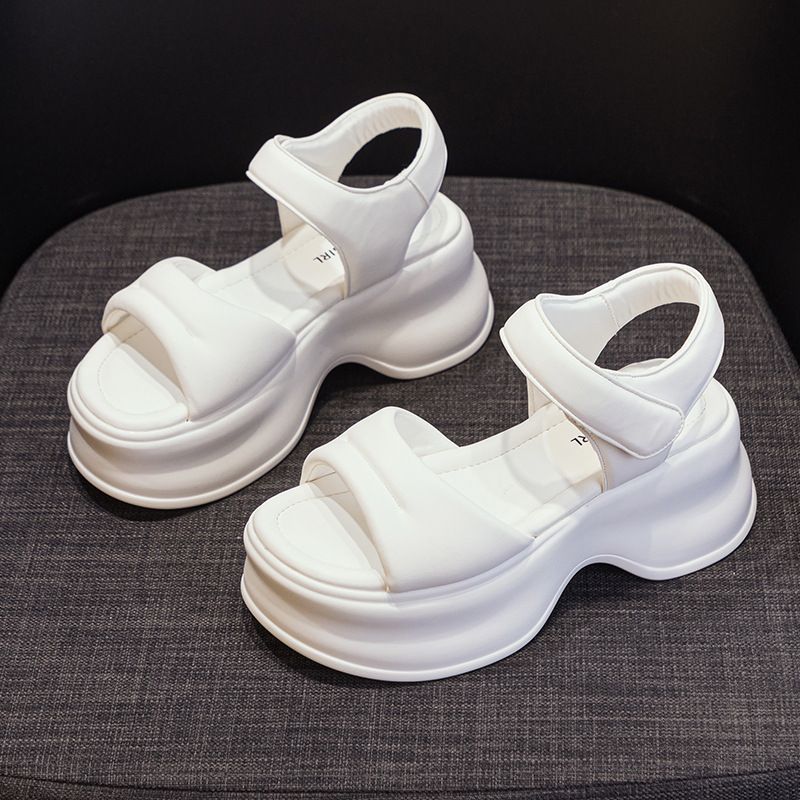 Platform Sandals Women's Outer Wear Rest Versatile Sports Advanced Sense Female Student Sandals_vogvips.com