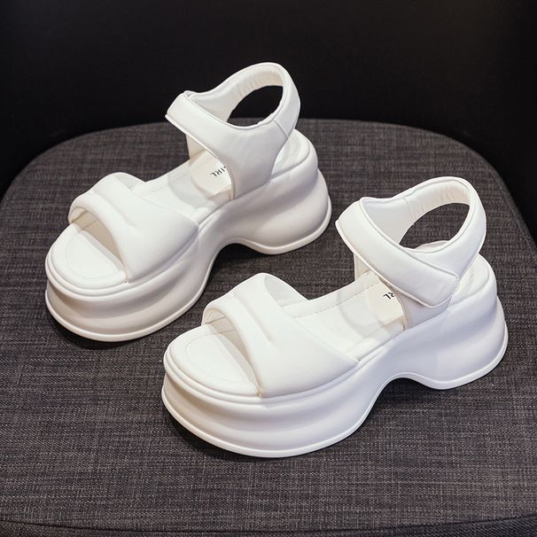 Platform Sandals Women's Outer Wear Rest Versatile Sports Advanced Sense Female Student Sandals_vogvips.com