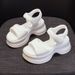 Platform Sandals Women's Outer Wear Rest Versatile Sports Advanced Sense Female Student Sandals_vogvips.com