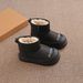 -New Short Korean-style Snow Boots With Soft Soles For Men And Women In Winter 2025_vogvips.com
