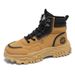 European Warm Series Shoes Autumn 2025 New High-top Work Men's Versatile Thick-soled Sports Height-increasing Outdoor Martin Boots Non-slip_vogvips.com