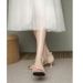 2026 New 3cm Pearl Fashion Sandals Women's Summer Wear Stiletto Mid-heel With High Heels_vogvips.com