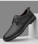 Men's Leather Shoes Lace-up Casual Leather Shoes Dress Men's Shoes Round Head Casual Men's Shoes_vogvips.com