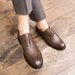 Euro Step 2020 Spring New Leather Business Casual Low-top Pointed Brogue Men's Shoes_vogvips.com