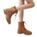 Martin For Women 2026 New Outdoor Hiking Mountaineering Shoes Travel Desert Summer Thick-Soled Work Short Boots_vogvips.com
