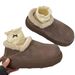 Women's Shoes Wool Version ~ Fur And Leather Snow Boots Women's Winter New Thick Sole Height Increase Two Wear Big Potato Thick Cotton Shoes Women_vogvips.com