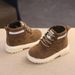 Children's Shoes, Children's Martin Boots, New Warm And Thickened Boys' Leather Boots, Short Girls' Snow Boots_vogvips.com