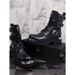 European Warm Series Korean Style Trendy Fashion Versatile Genuine Leather High-top Riding Work Height Increasing Men's Martin Boots_vogvips.com