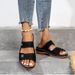 New 2025 Cool Trailer Line Large Size Slope Heel Embossed Willow Nail Slippers For Women_vogvips.com