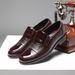 Men's Shoes New Men's Shoes Men's Casual Shoes Low cut Slip ons Versatile Youth Slip ons Leather Shoes for Men_vogvips.com