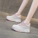 2026 Spring New Versatile Leather Casual Wedge Heel Fashion Student Trendy Dad Women's Shoes_vogvips.com