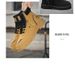 2025. Martin Boots, Men's High-top Yellow Boots, Men's Thick-soled Short Boots, Trendy Shoes_vogvips.com