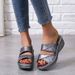 Foreign Trade Large-size Women's Summer New Sequin Open-toe Thick-soled Outdoor Slippers_vogvips.com