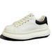 Casual Autumn New Trend Versatile Genuine Leather White Men's Lightweight Thick Sole Height-Increasing Dad Shoes Trendy_vogvips.com