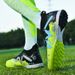 New football shoes camouflage high top broken nails professional training shoes long nails children explosive football shoes_vogvips.com