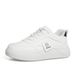 Versatile Color Blocked White Spring New Casual Street Photography Student Board Single Korean Version Sports_vogvips.com