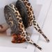 Small White Shoes, Black Colored Shoelaces, Flat Basketball Shoes, Men's And Women's Canvas Shoes With Ropes, Yellow Leopard Print Sports Shoes_vogvips.com