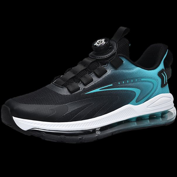 Spring New Rotating Buckle Men's Shoes, Full-length Air Cushion Sports Shoes, Casual Shoes, Running Shoes_vogvips.com