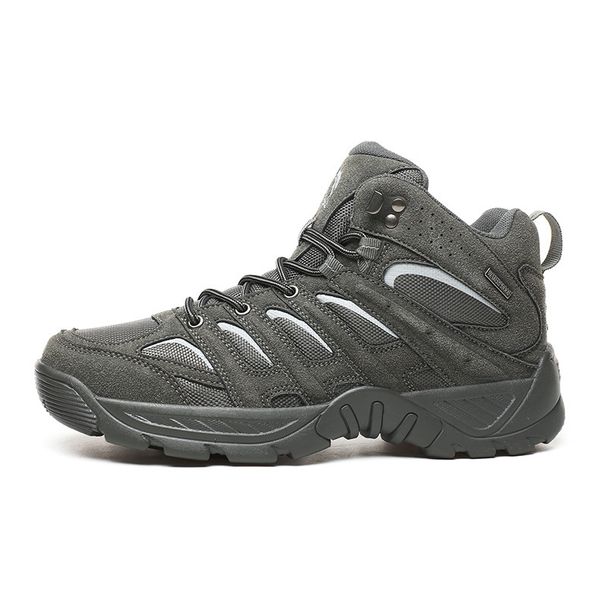 Men's Tactical Military Boots - Lightweight & Durable Outdoor Hiking Shoes For Extreme Terrain, Training & Camping - Sizes 40-47 Large Size Shoes_vogvips.com