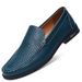 Large 45 Men's Hollow Casual 46 Soft Sole Small Size 37 36 Breathable Slip-On Genuine Leather Shoes_vogvips.com