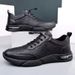 New Mesh Breathable Leather With Soles And Soft Uppers, Summer Hollow-out Casual Men's Shoes For Cross-border Sales_vogvips.com