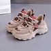 New Spring 2026 Insole Height-increasing Women's Shoes, Trendy, Sporty And Casual Student Thick-soled With Skirt Dad Shoes_vogvips.com