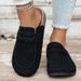 New Clogs Women Fashion Suede Mules Slipper Classic Cork Antislip For Outdoor Slippers With Arch Support_vogvips.com