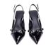 2026 Spring And Autumn New Style Women's Open-Back Single Shoes With Small Buckle, Pointed Toe, Thin Sandals, Versatile_vogvips.com