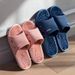 New Style Summer For Women, Indoor Bathroom Non-Slip Soft Sole Men's Slippers, Hotel Couple Massage Slippers_vogvips.com