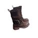 2025 New Genuine Leather Thick Bottom Belt Buckle Martin Boots Versatile Casual Mid Top Boots Retro Niche Motorcycle Boots Wholesale_vogvips.com