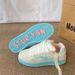 Women's Korean Style Casual Student Sneakers Color Blocked Retro Harajuku Style Loafers Trendy Versatile American Design_vogvips.com